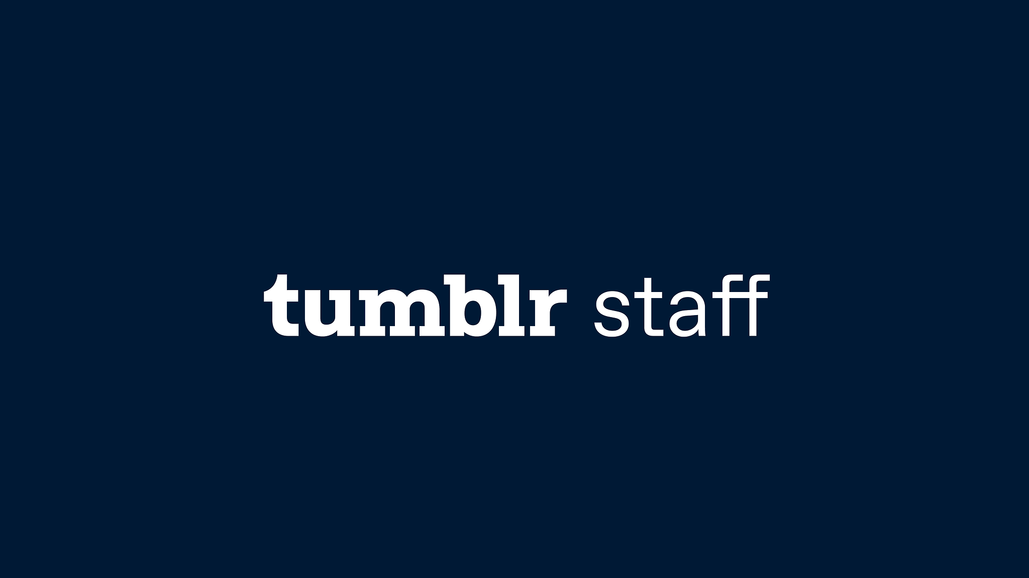 Tumblr Staff